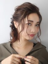 ネオリーブアイム 横浜西口店(Neolive aim)&nbsp;おくれ毛がカワイイあみこみアレンジ★