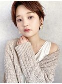 【December】かっこ良すぎない ミニマムヘア マニッシュショート