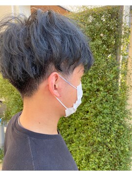 ミチタ(michita) ブリーチなしでネイビーカラー【michita】