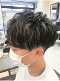 <大澤>ハイライト×マッシュショート　国分寺メンズカット