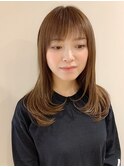 ワンカール♪ナチュラルストレート
