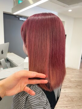 ルーブ トウキョウ(Loob. TOKYO) コーラルピンク【池袋.髪質改善.インナーカラー.ケアブリーチ】