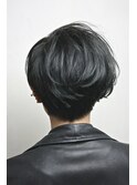 【RISK 高橋勇太】三鷹カットが上手い 黒髪アシメベリーショート