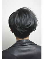 ヘア デザイン リスク(HAIR DESIGN RISK) 【RISK 高橋勇太】三鷹カットが上手い 黒髪アシメベリーショート