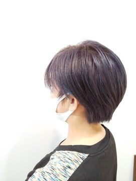 ヘアーラヴワン 足利(hair love One) 外国人風アシメ