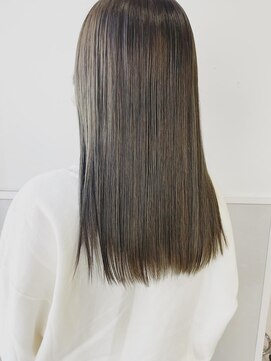 バブ バイネオリーブ(Bab by neolive) ブリーチ必須☆透明感グレージュ