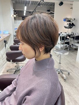 コワファーストナガサキシャンプーボーイ(COIFF1RST NAGASAKI SHAMPOO BOY) 大人ショートボブ×ナチュラルボブ×ミニボブ 20代30代40代