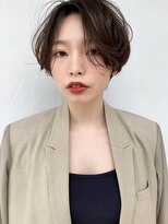 モリオ フロム ロンドン サッポロファクトリー店(morio FROM LONDON)&nbsp;【morio札幌】大人かわいいハンサムショートボブ　毛先パーマ