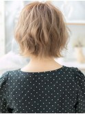 ■ハイトーンカラー小顔くせ毛風ボブルフ309★上尾10代20代30代!