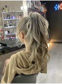 【ロングポニーテール】札幌美容室