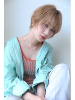 ハピネス 王寺店(Happiness) ハイトーンショート マッシュショート 奈良ショート 大人可愛い