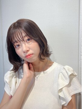 パッセージ ダブリュー 八幡山(hair make passage .w) ゆるふわボブ