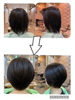 ドットクー(.COEUR)&nbsp;ボブ大人可愛い【髪質改善カラー・髪質改善パーマ