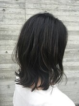 【おしゃらな黒髪に♪】黒染めは嫌！透明感白髪染め♪