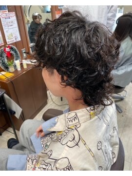 ヘアープラスジェイジェイ 新在家店(JJ) ウルフパーマ
