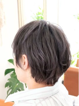 ラグラスヘア(LAGRAS HAIR) ラベンダーグレージュのゆるふわショート