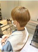 韓国風ハイトーンマッシュ