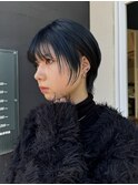 レイヤー/ショート/ネイビー/高松/顔まわり/似合わせ/ボブ