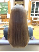 「ビフォーアフターあり」サラサラロング/髪質改善「縮毛矯正」