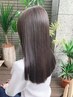 [髪質改善カラー］カット+カラー+リボーントリートメント￥18500→16000