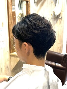 ユー(U.) 刈り上げマッシュショート☆アップバングでビジネスシーンにも◎