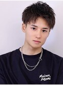 スパイキーアップバングショート