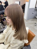 アジールヘア 北千住駅西口店(agir hair)&nbsp;ベージュカラーミルクティーピンクベージュ北千住