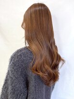 ヘアメイク ミチ 富田店(HAIRMAKE MICHI) 【MICHI 富田店　古作蓮】髪質改善　 艶感　ブラウン 　20代30代