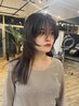 似合わせカット+ヘッドスパ（30分）　￥7,500
