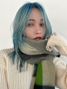 グリーン 表参道(green) 【green表参道】レイヤーカット/ブリーチダブルカラー