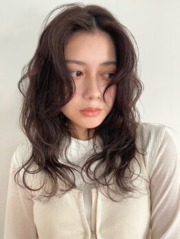 ディー(DEE)の写真/【岡崎】種類豊富なパーマで理想が叶う！《ニュアンスパーマ+カット+ベーシックTR¥9350》