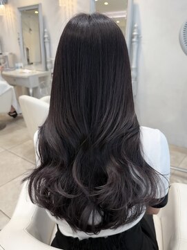 ザックラフィネ(ZACC raffine) ラベンダーグレージュ/ラベンダー/ブリーチなし/レイヤーカット