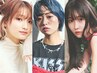 【エフォートレス小顔カットで旬顔♪】カット+カラー+髪質改善トリートメント