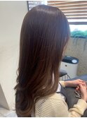 艶髪ウェーブ/髪質改善/透明感カラー/レイヤーカット