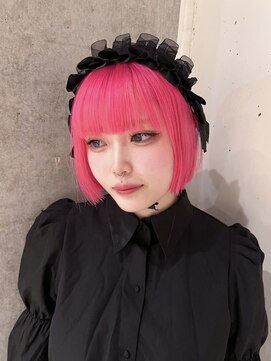 モニカ 栄店(MONIQA) neon pink color