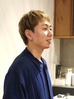 ネロ ヘアアンドライフストア 渋谷(NERO HAIR AND LIFESTORE) 【まどか】透明感オリーブベージュ/メンズベリーショート