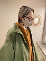 チャプター 問屋町(chapter)&nbsp;髪質改善アンブレラミニボブミルクティーベージュケアブリーチ