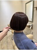 丸みボブ