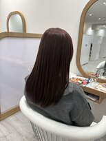 アドラーブル ココロ 新潟(adorable CoCoLo) 艶感ピンクブラウン