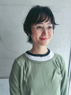 ホリデイズ ケアアンドスパ 練馬 豊島園(HOLIDAYS) 【HOLIDAYS】ショートウルフ×ニュアンスパーマ