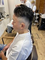 アメラボ 平針店(AmeLab)&nbsp;【大人男髪】フェード×パーマ