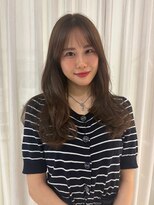 プランタン フォー ヘアー(printemps FOR HAIR)&nbsp;__レイヤーカット__ブリーチなしベージュカラー__2wayバング__