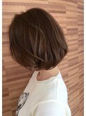 ふんわりボブ