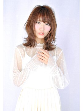 アーテル(ater) ゆるふわレイヤーミディ