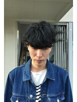 ブラッシュ(brush) brush 森田祐輔 ナチュラルライン マッシュパーマツーブロック