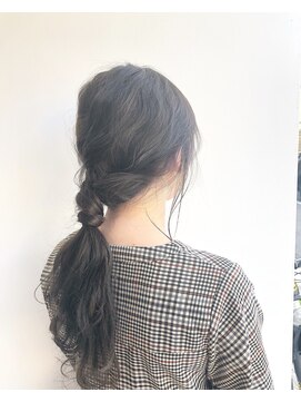 ヘアメイク オブジェ(hair make objet) スペシャルハイライト オリーブカラー