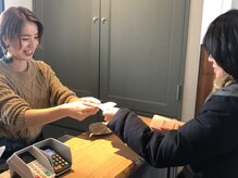 【お見送り】次回のご提案からおすすめ商品などしっかりお伝えします。