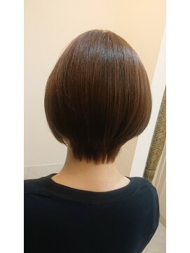 ナチュラル 郡山店(Natural) 艶髪ショート♪魔法の縮毛矯正「ケアルーガ」