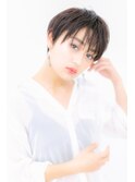 黒髪マニッシュショートで小顔♪洗練大人女子Z越谷20代30代40代