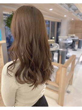 チョビー 銀座(chobii) 道村/ハイライト/グレージュカラー/イルミナカラー